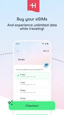 Holafly International eSIM android App screenshot 5